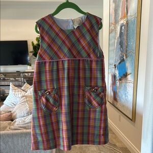 The Beaufort Bonnet Company Red and Blue Dress